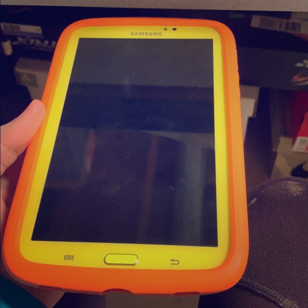 A Samsung tablet